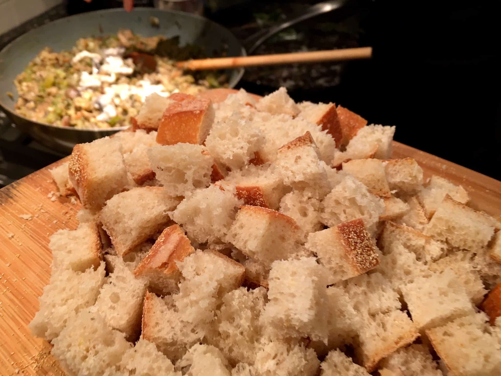 Oyster Stuffing - bread