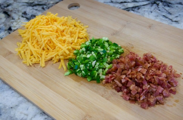 Bacon cheddar jalape o corn muffins yummy noises