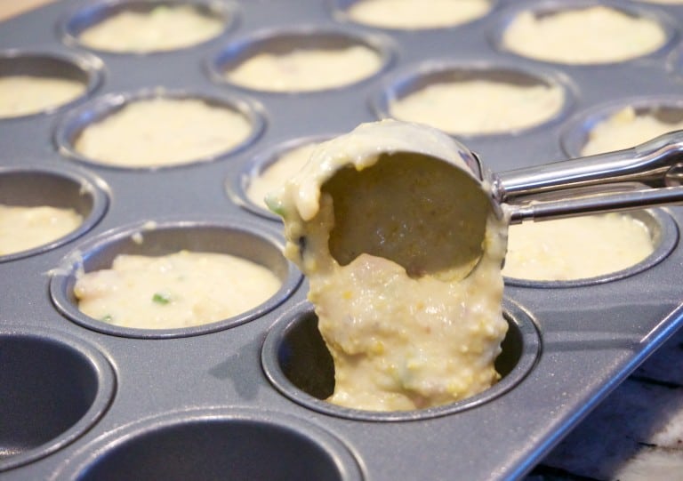 Bacon cheddar jalape o corn muffins yummy noises