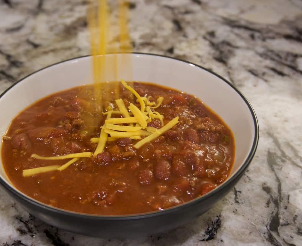 Spicy Beef & Bean Chili | YummyNoises.com