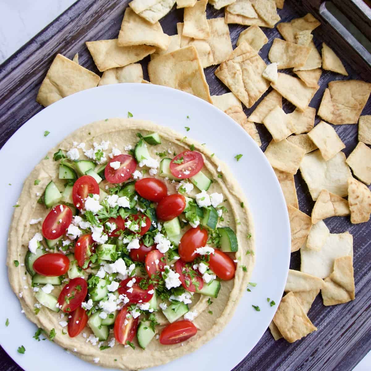 Mediterranean Layer Dip Yummy Noises